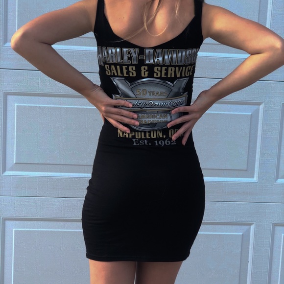 HarleyDavidson Dresses One Of A Kind Harley Davidson Bodycon Dress